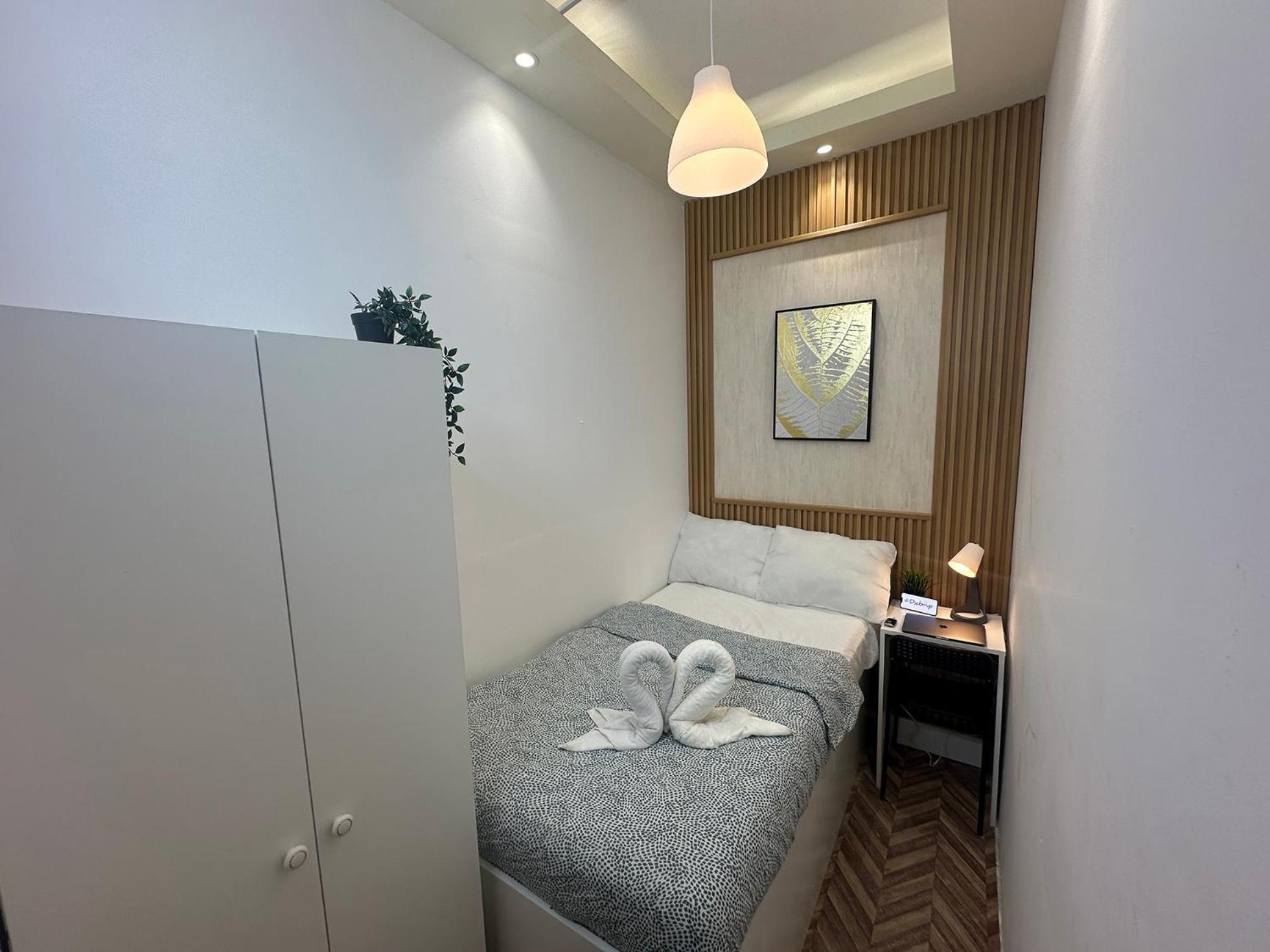 Quiet Partition Room In Tecom Barsha Heights 두바이 외부 사진